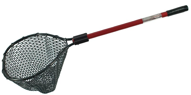 30CM Foldable Landing Net Ultralight Portable Soft Rubber Mesh With  Stainless Steel Handle Fly Fishing Net Fishing Accessories